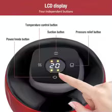 Appareil de massage électrique Chi ping, aspiration sous vide, standardisation EMS, thérapie magnétique anti-cellulite, grattage Guasha, Eva de graisse, amincissant