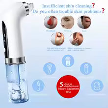 Aspirateur électrique pour pores, dissolvant de points noirs, Micro petites bulles, Machine de nettoyage du visage, dispositif de beauté Rechargeable par USB, 2025