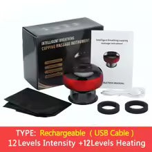 Appareil de massage électrique Chi ping, aspiration sous vide, standardisation EMS, thérapie magnétique anti-cellulite, grattage Guasha, Eva de graisse, amincissant